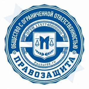 Макет печати для ООО с индивидуальным дизайном №79